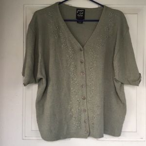 Pretty plus Jacque and Koko short sleeve sweater